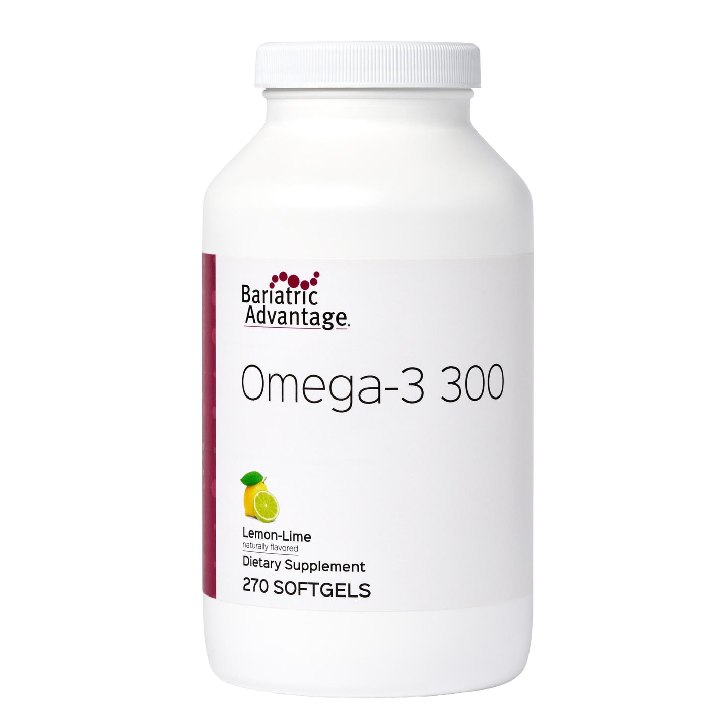 Bariatric Advantage Omega-3 300 EPA DHA Fish Oil Softgels, 270 Softgels