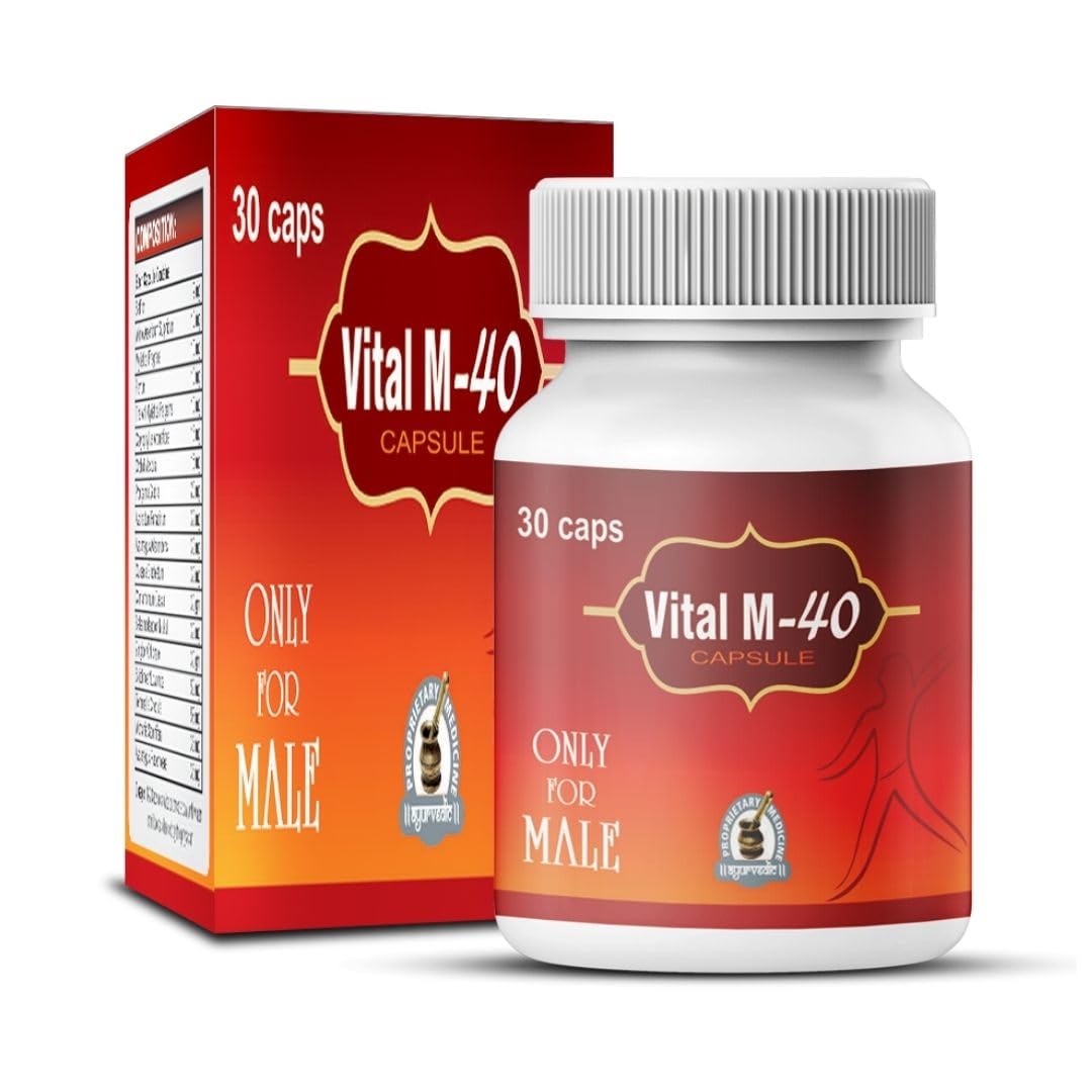 Generic Vital M-40 for Men Capsules 60 Count