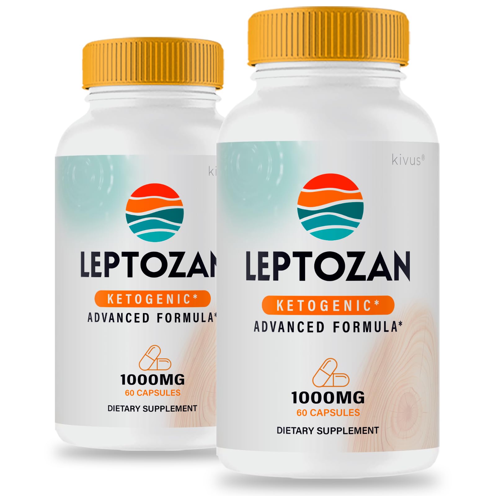 Kivus Leptozan Ketogenic Dietary Supplement Capsule 120 Count