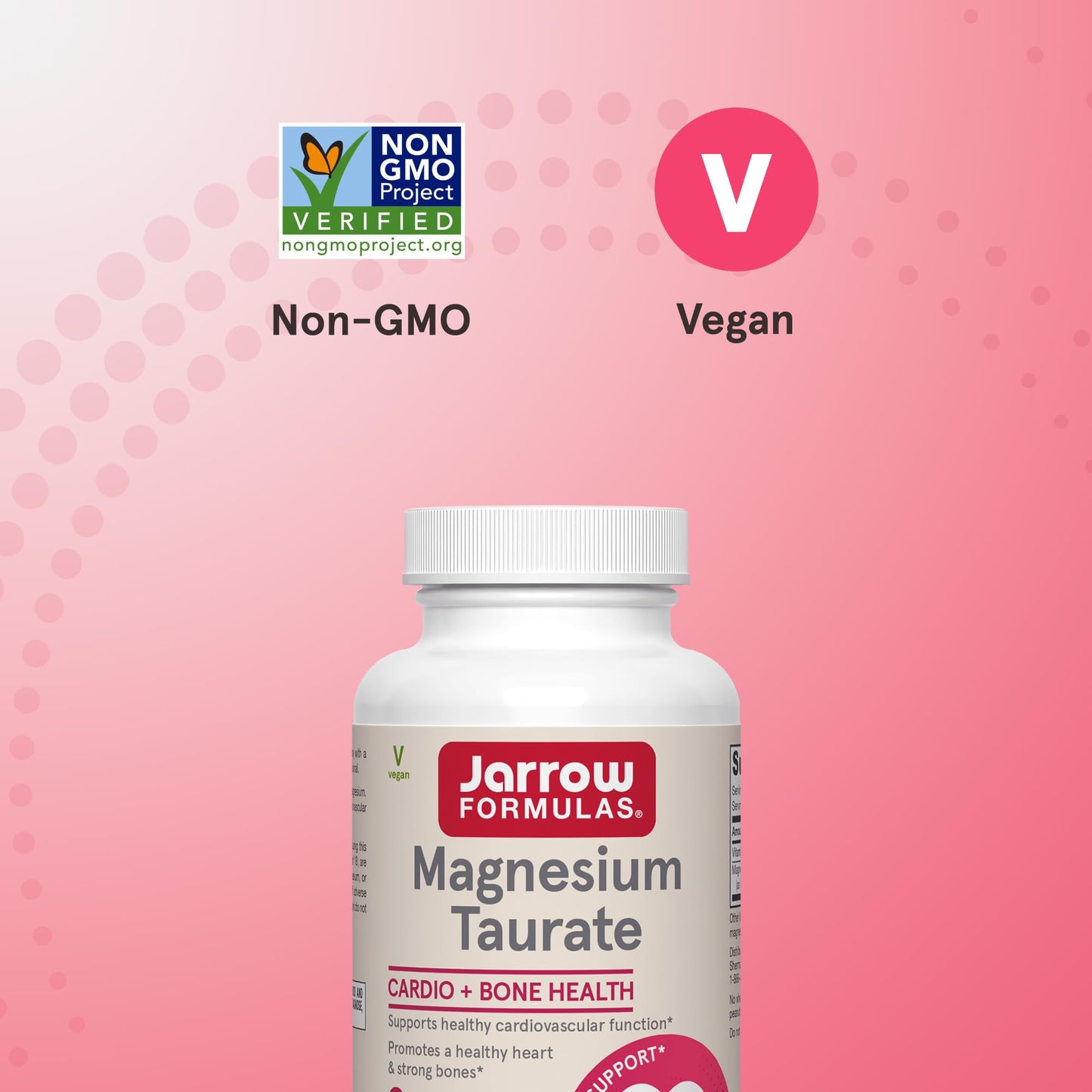 Jarrow Formulas Magnesium Taurate Capsule 90 Count