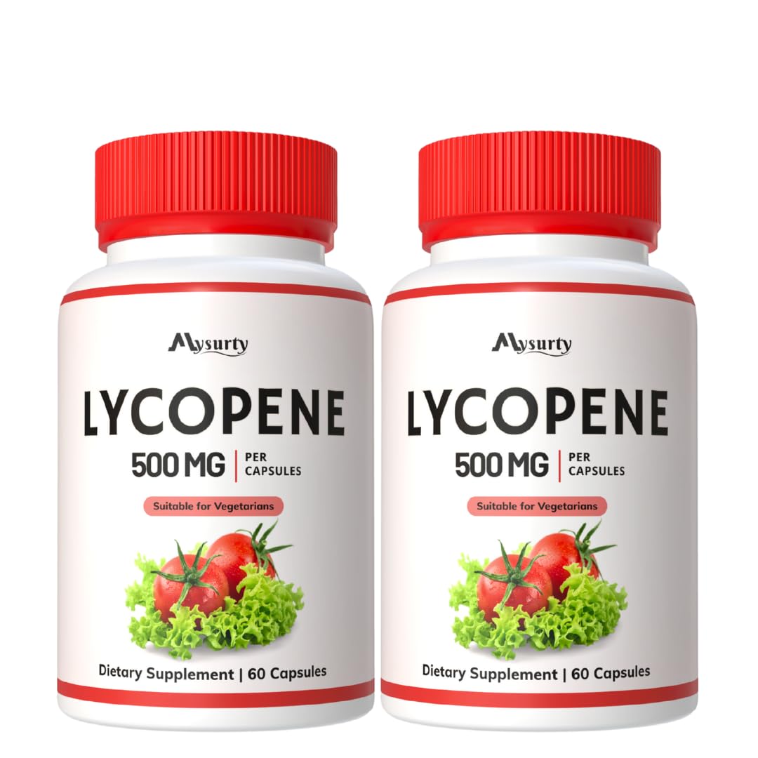 Mysurty Lycopene 500mg Capsules, 120 Count