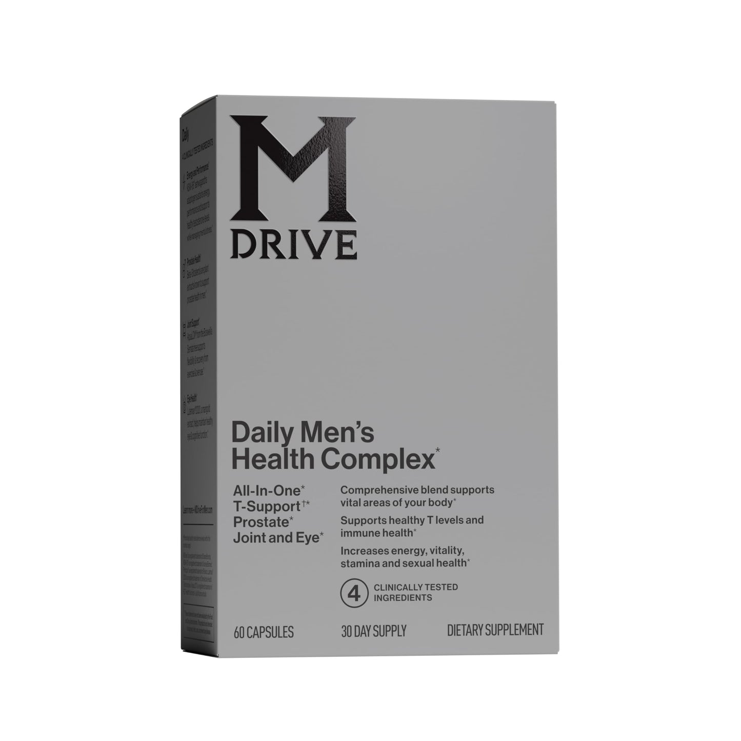 Mdrive Classic Testosterone Booster for Men Capsule 60 Count