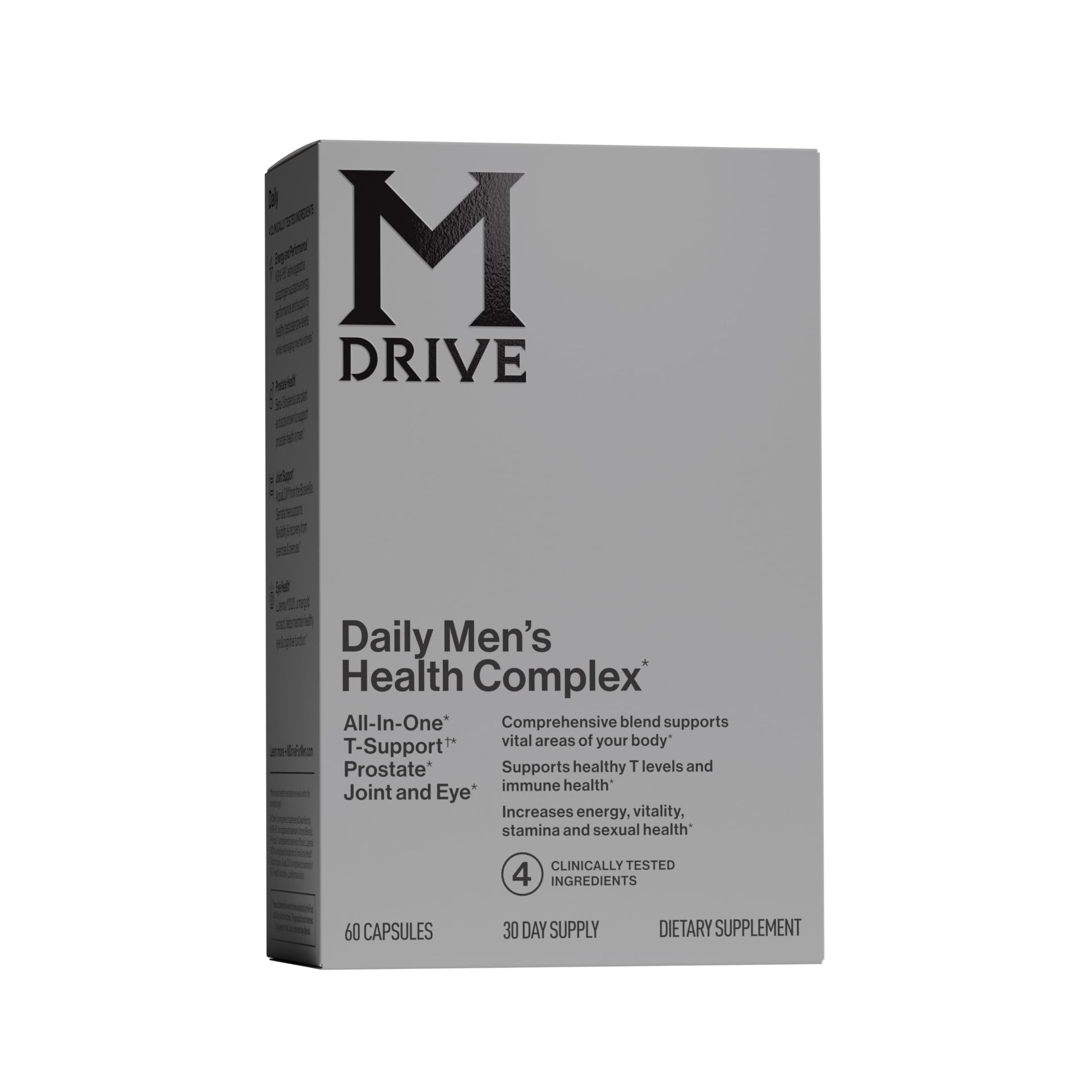 Mdrive Classic Testosterone Booster for Men Capsule 60 Count