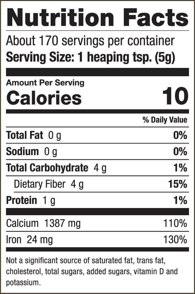 Sari Foods Co Organic Acacia Fiber Powder 30 Ounce