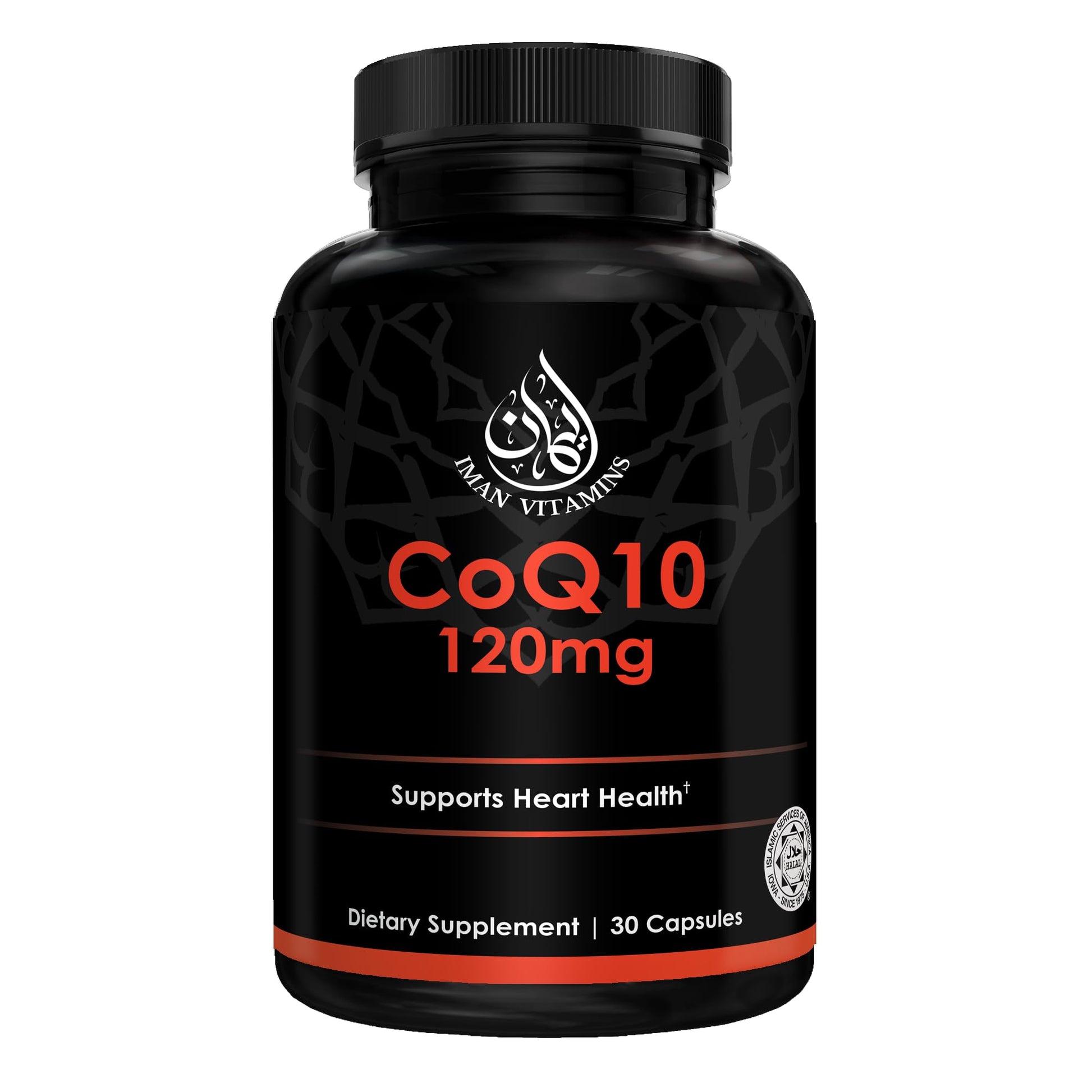 Iman Vitamins CoQ10 Ubiquinone 120mg Capsule, 1 Count