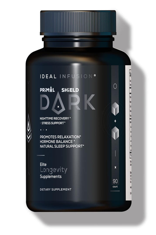 Ideal Infusion Nighttime Muscle Recovery & Deep Sleep Supplement: Stress Support and Hormone Balance - Zinc + Magnesium Glycinate, Ashwagandha KSM-66 - Melatonin-Free, 90 Capsules