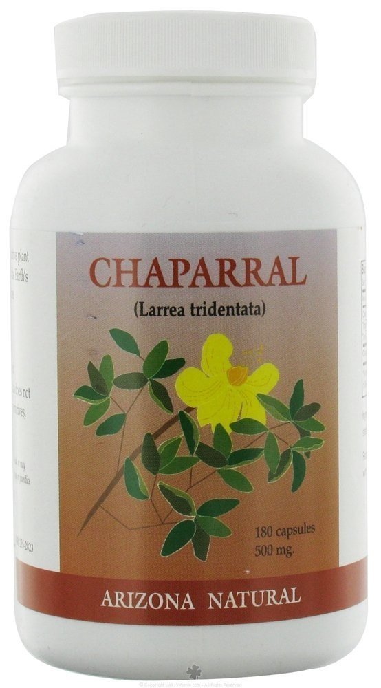 Arizona Natural Chaparral 500mg Capsules, 1440 Capsules