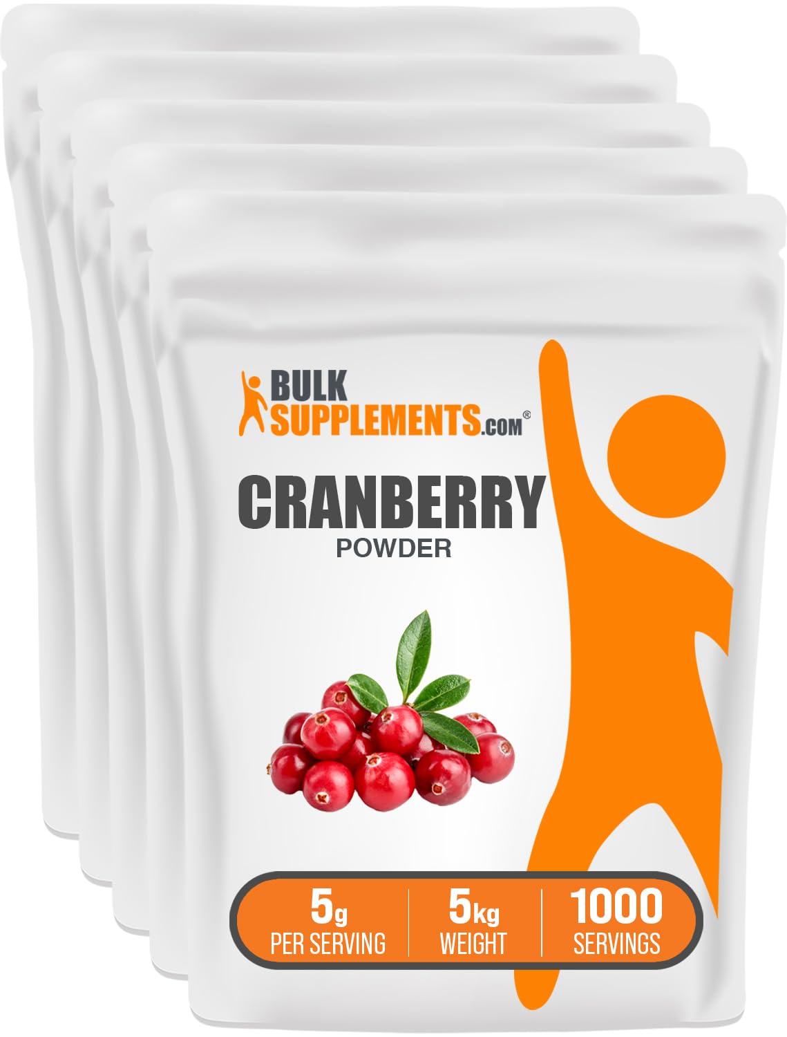 BulkSupplements Cranberry Powder, Powder, 176 Servings
