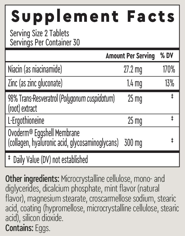 AURELIA 3-in-1 Perfection Advanced Cellular Anti-Aging Supplement Tablet, 60 Tablets