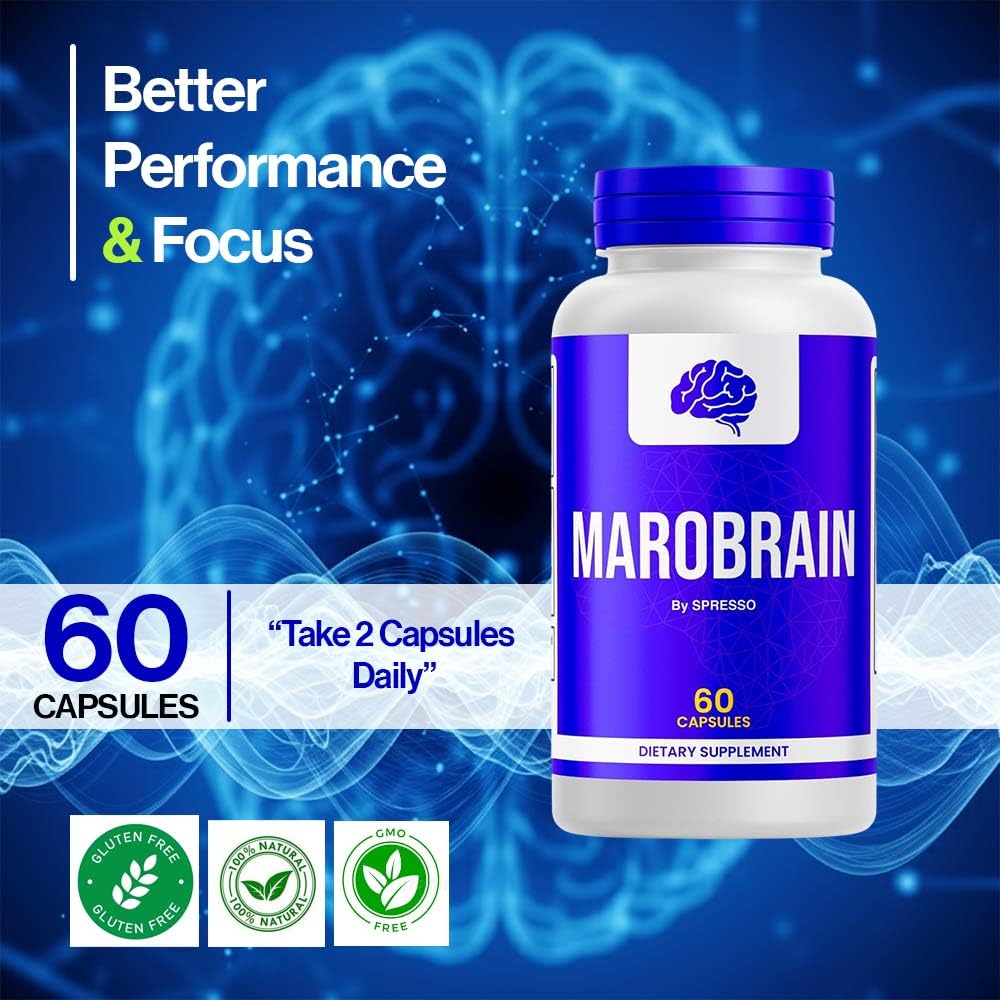 SPRESSO Marobrain Capsules, 300 Capsules