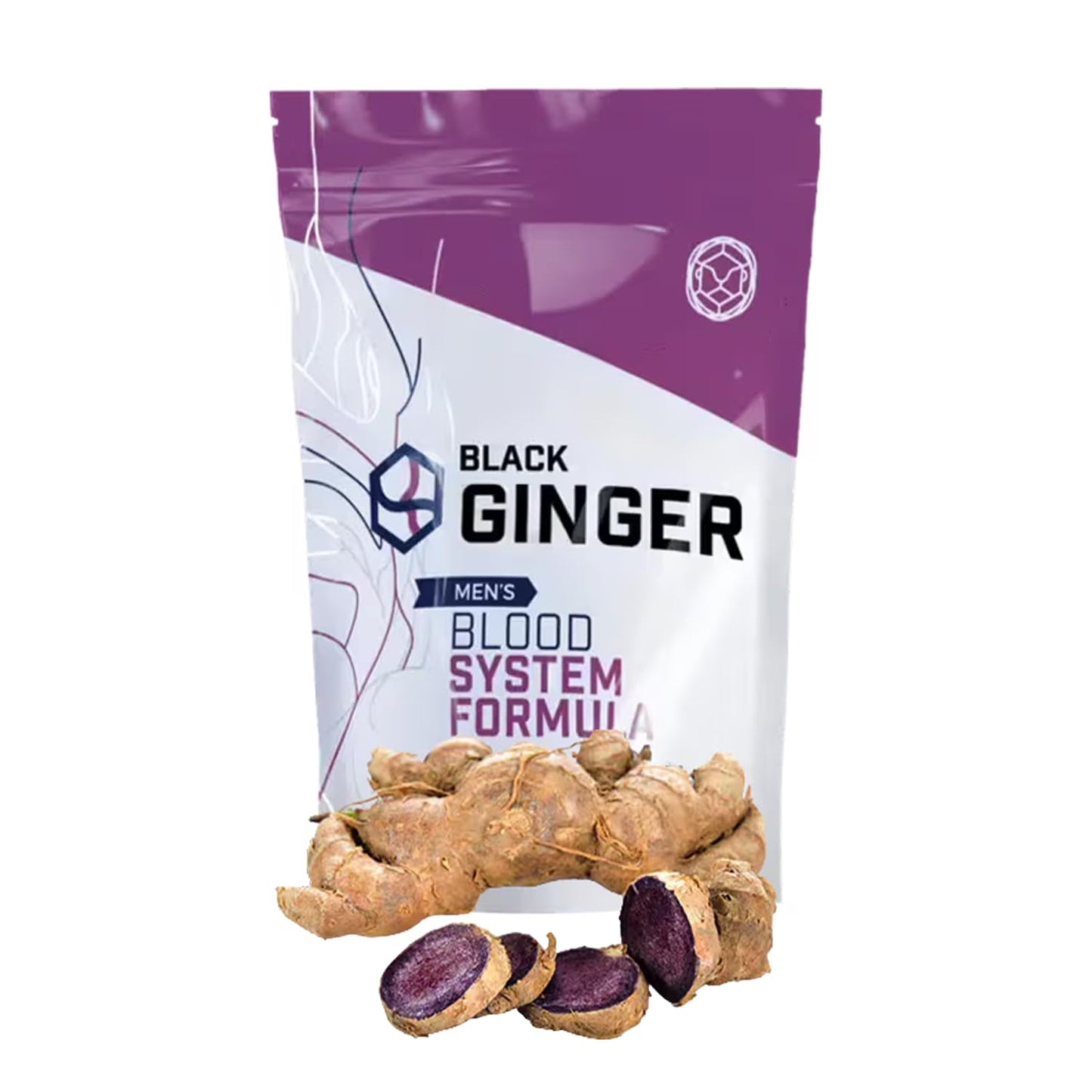 Anabolic Health Black Ginger Capsules – Men's Blood System Formula – Kaempferia Parviflora Thai Root, 150 Count