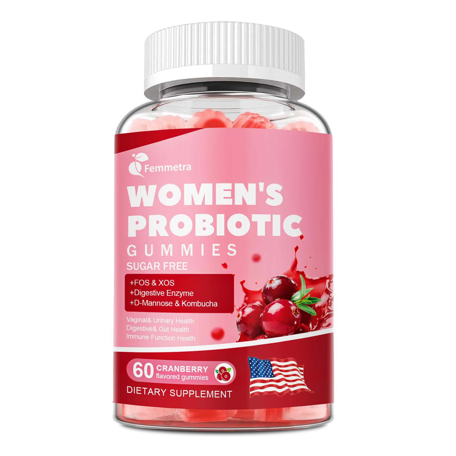 Femmetra Debloat Gummies 60 Count