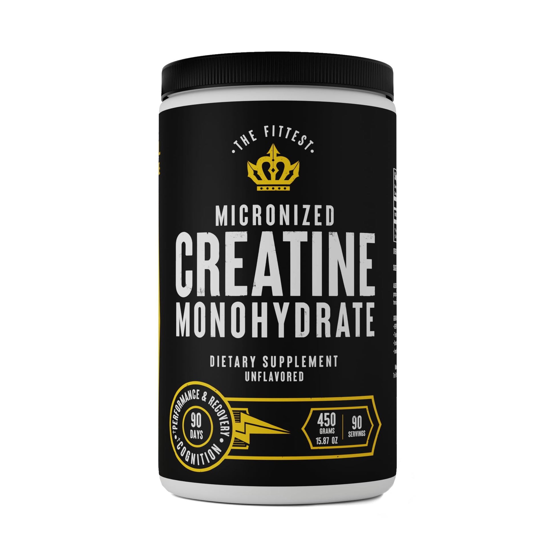 The Fittest Ever Creatine Monohydrate Powder 15.87 Ounce