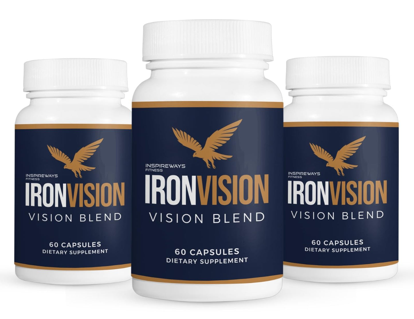 Fitness InspireWays IronVision Eye Support Multivitamin Capsule, 180 Capsules
