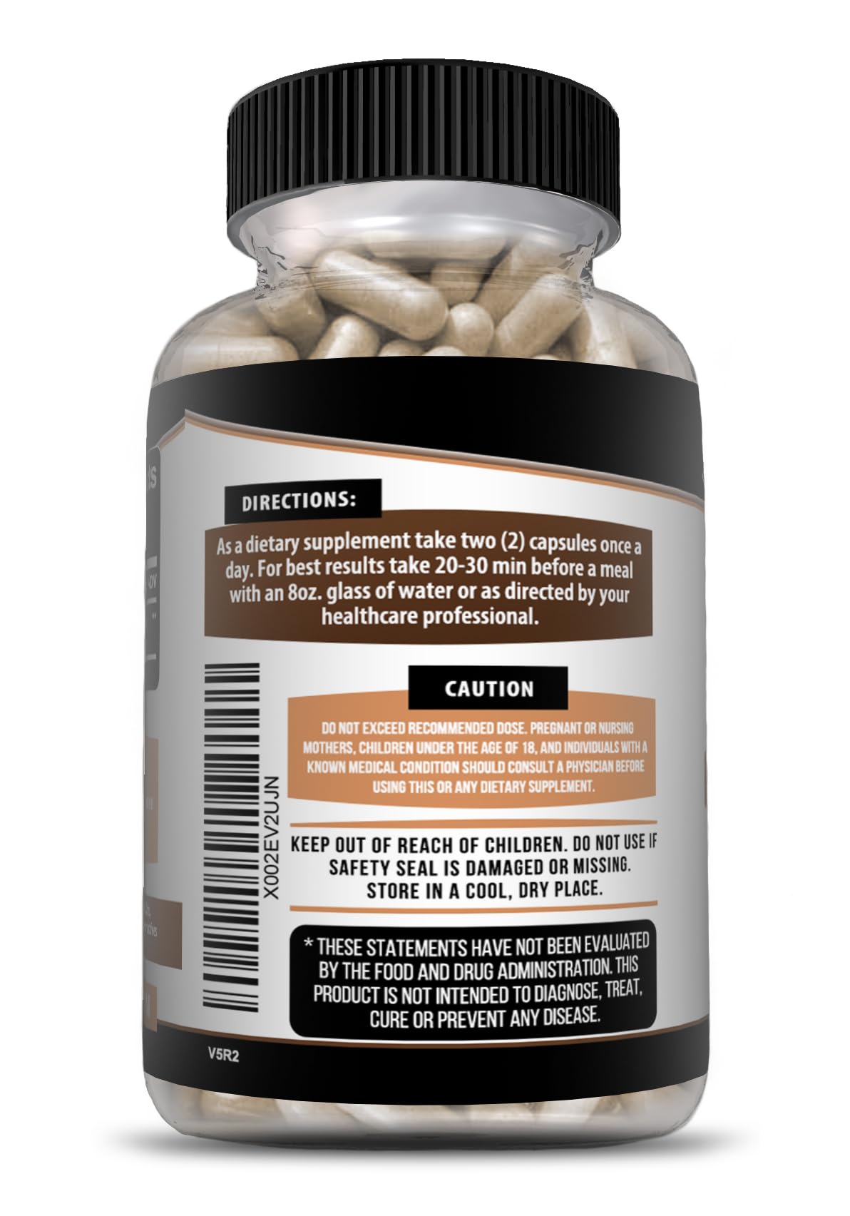 Kaya Naturals Organic Ceylon Cinnamon Supplement 1200mg per Serving, 60 Capsules