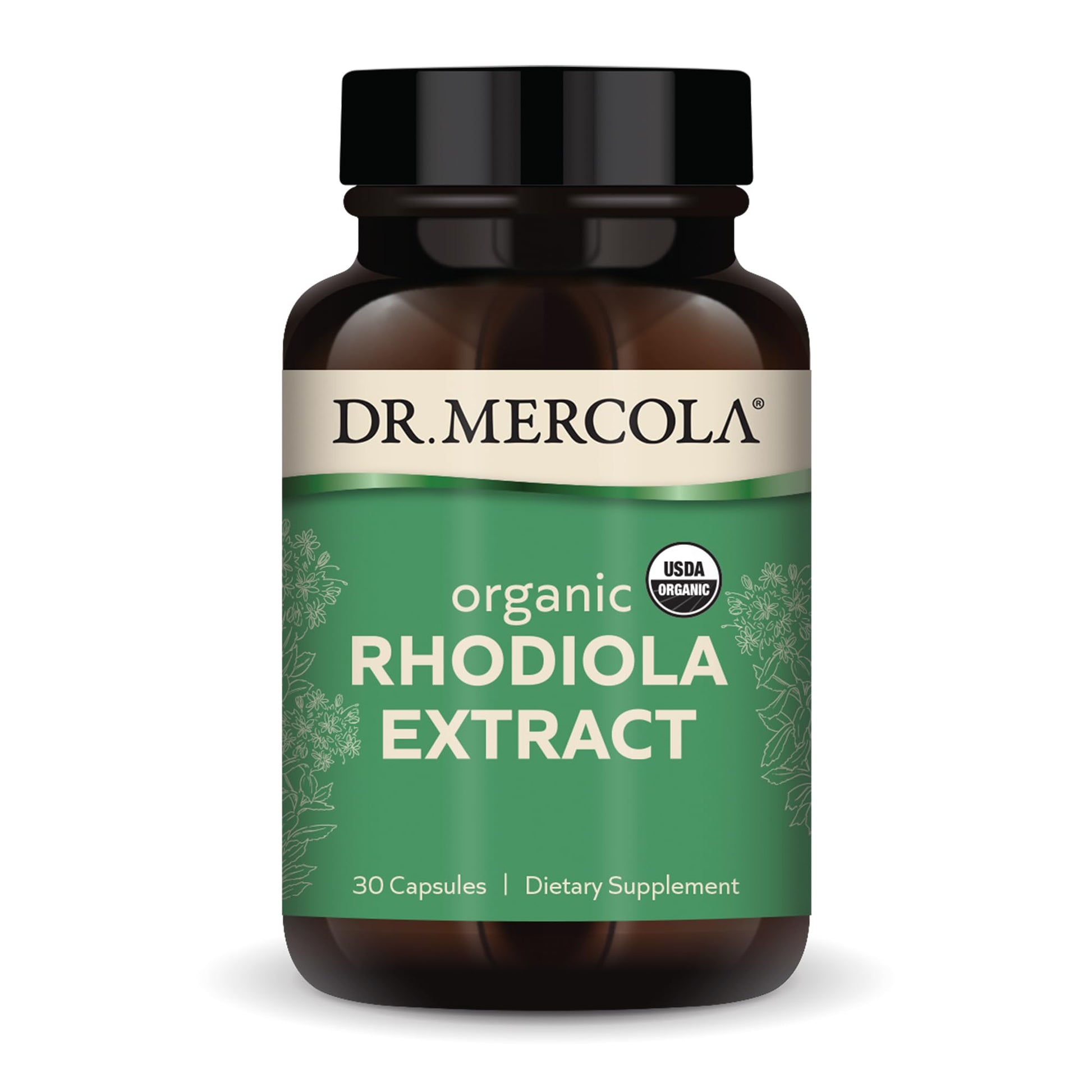 Dr. Mercola Organic Rhodiola Extract Capsules 30 Capsules