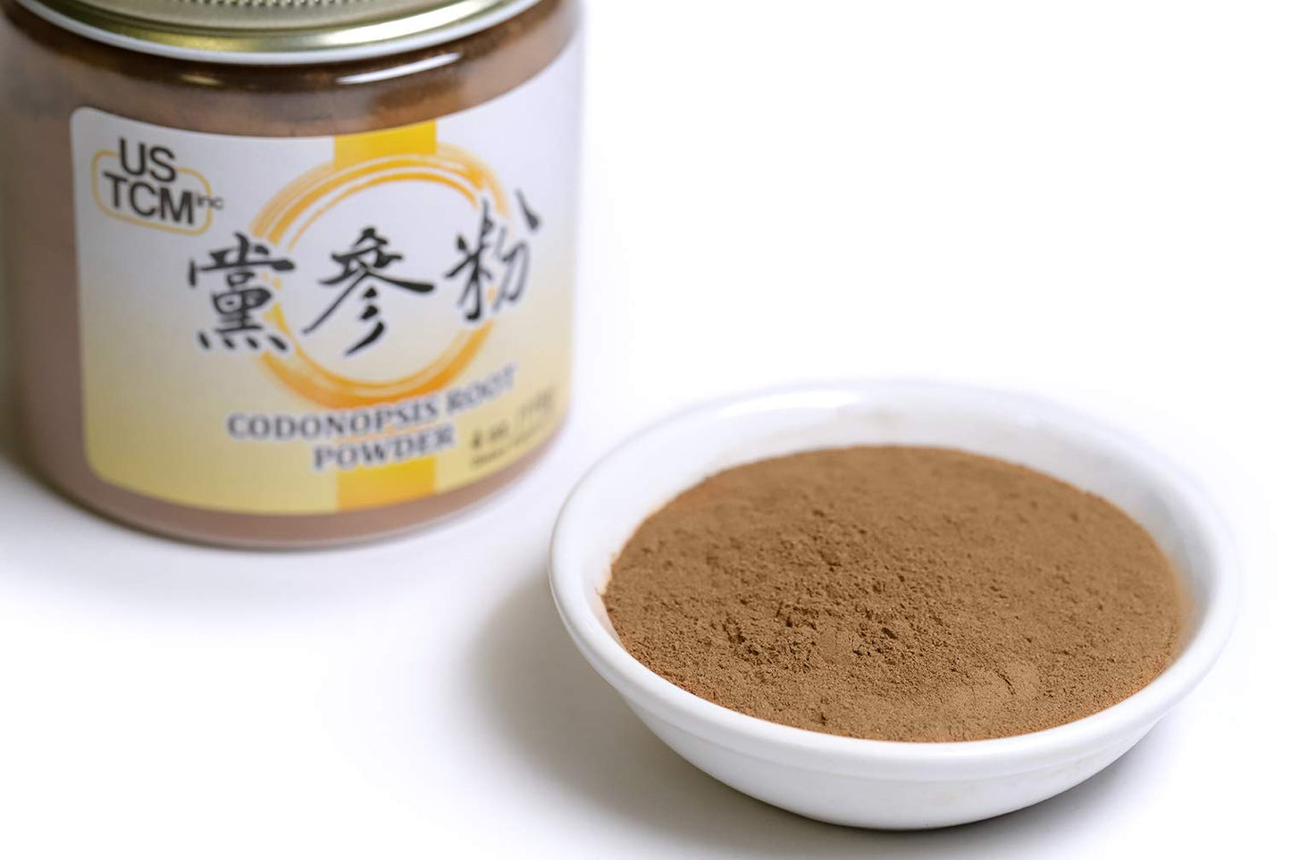 USTCM Codonopsis Root Powder Dang Shen Powder 党参粉 Fine Powder 120mesh 1 Count