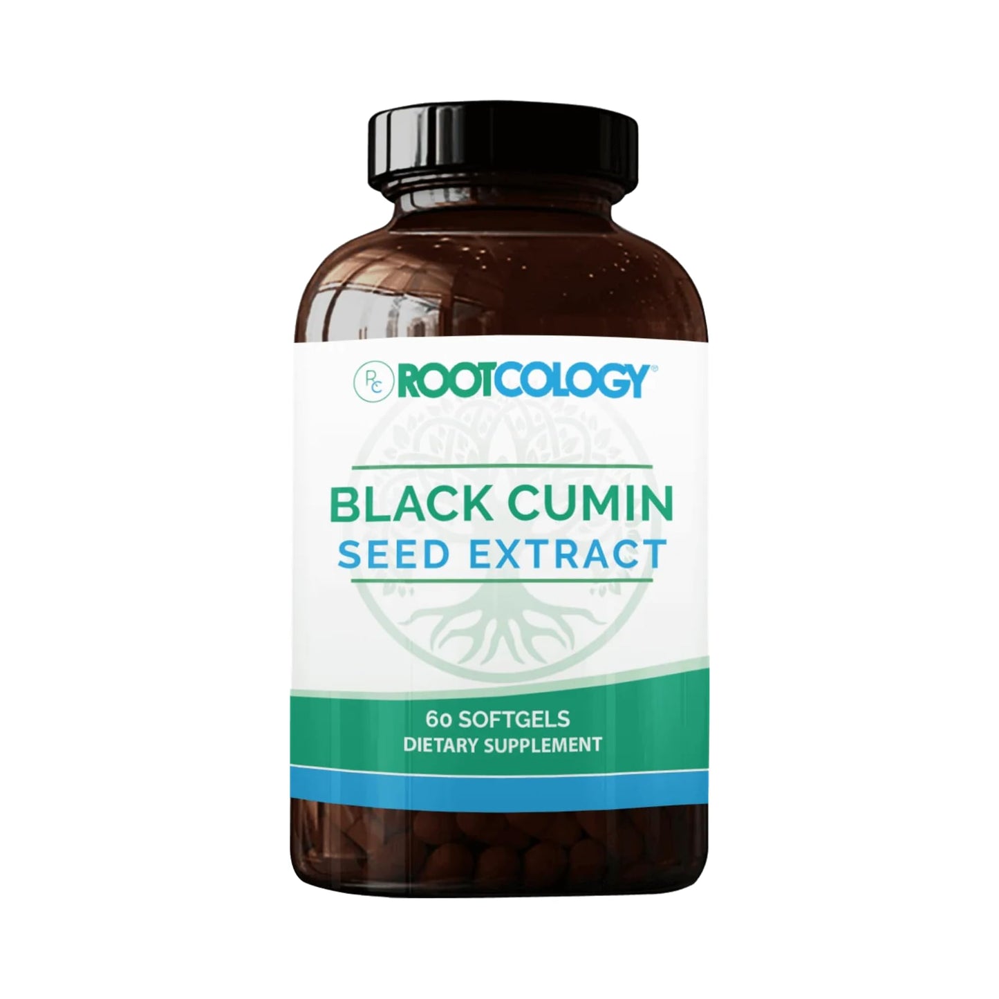 Rootcology Black Cumin Seed Oil Softgels 60