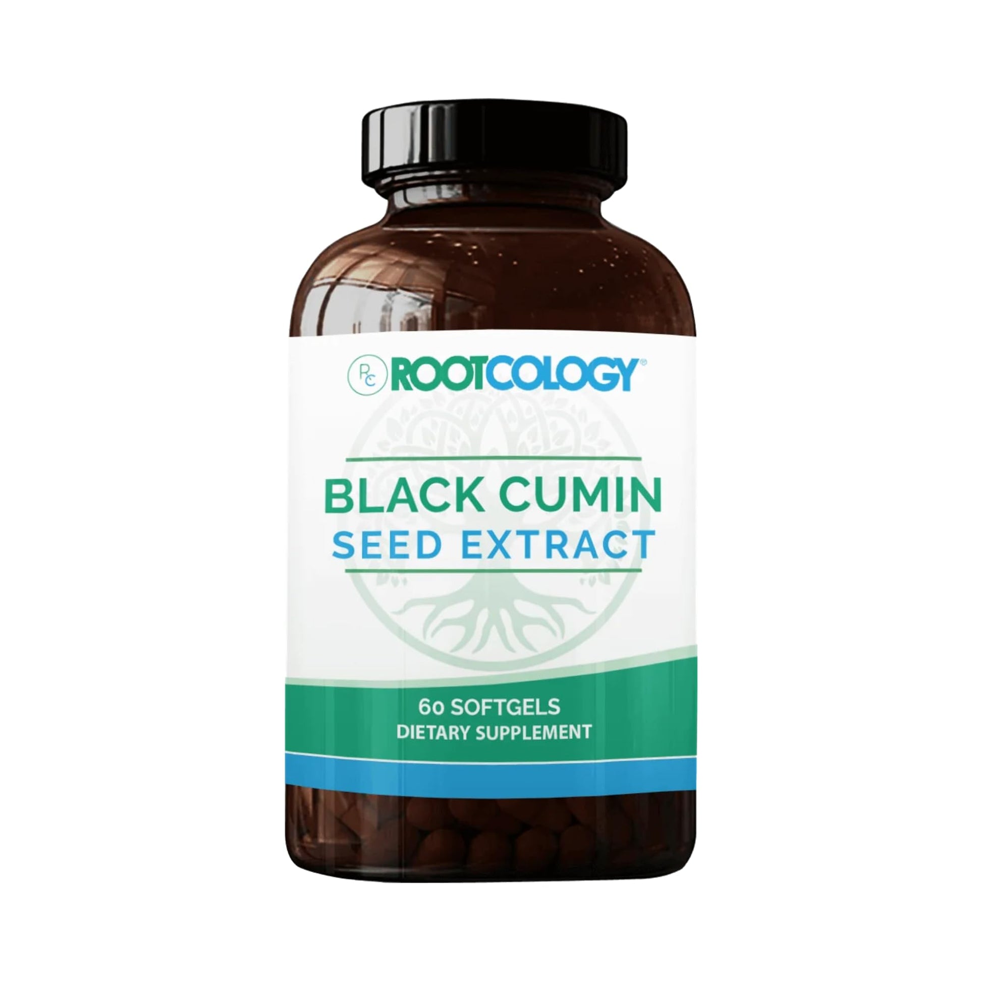 Rootcology Black Cumin Seed Oil Softgels 60