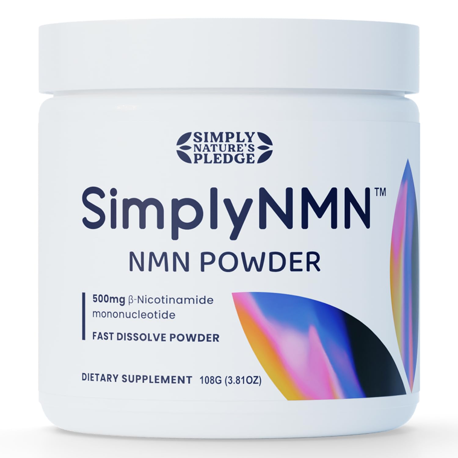 Simply Nature's Pledge NMN Powder, 3.81 oz