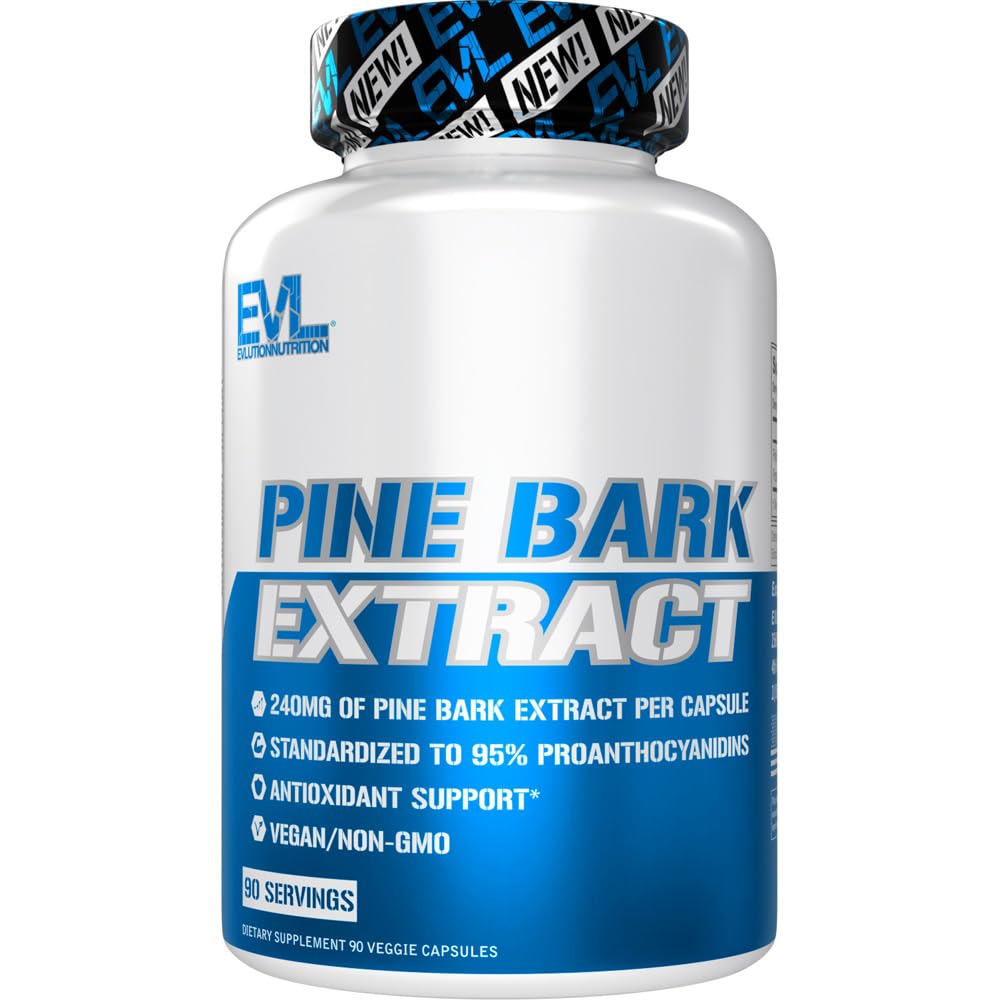 Evlution Pine Bark Extract Capsule 90 Count