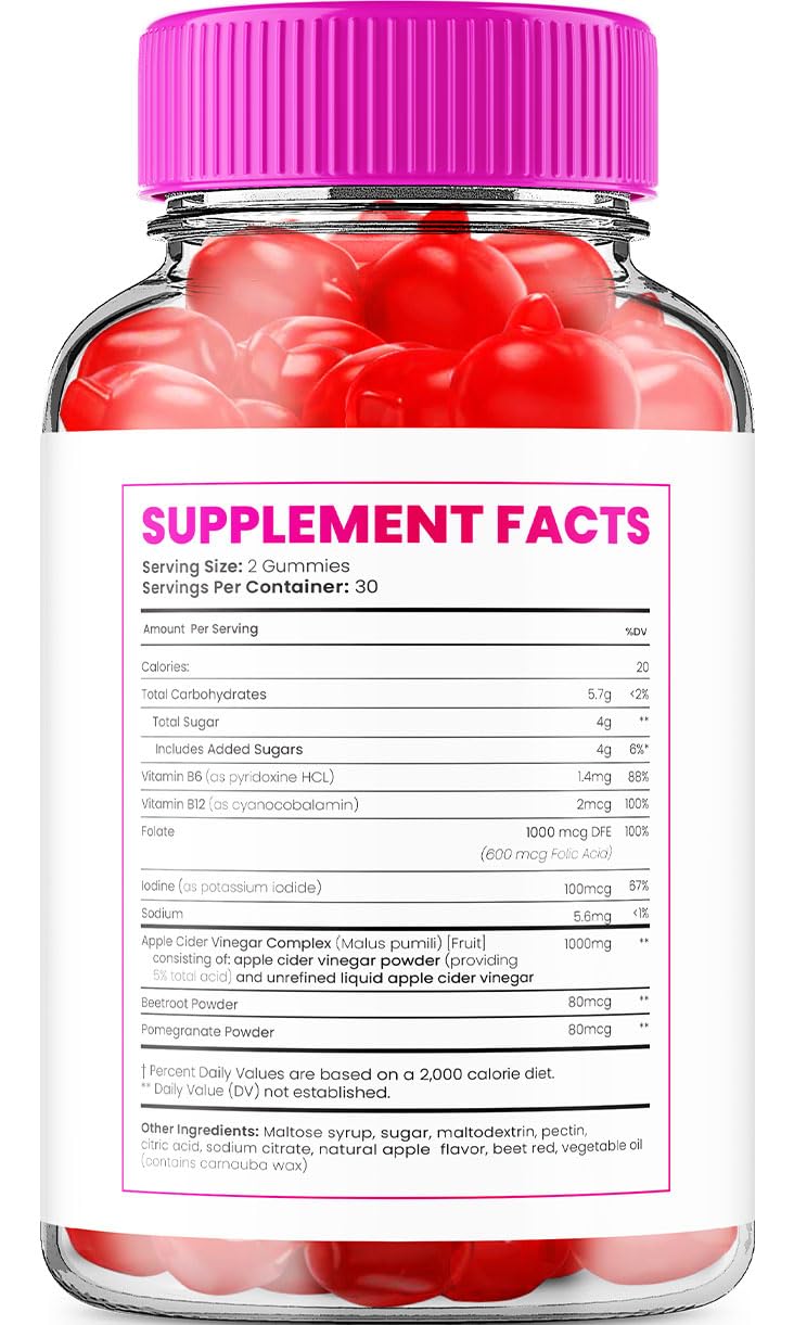 Indelo Pure Luxe Keto ACV Gummies 120 Gummies