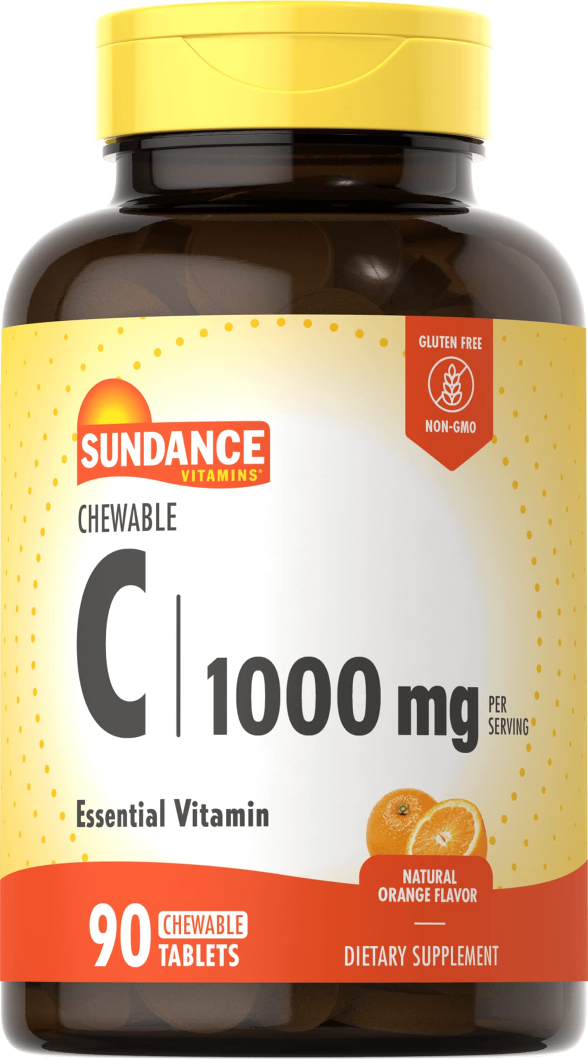 Sundance Vitamin C 1000 mg Caplets 180 Count