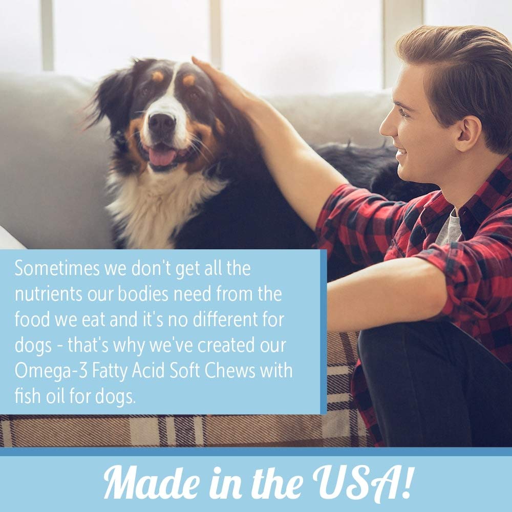 Pet's Choice Skin & Coat Omega 3 Soft Chews, 60 ct