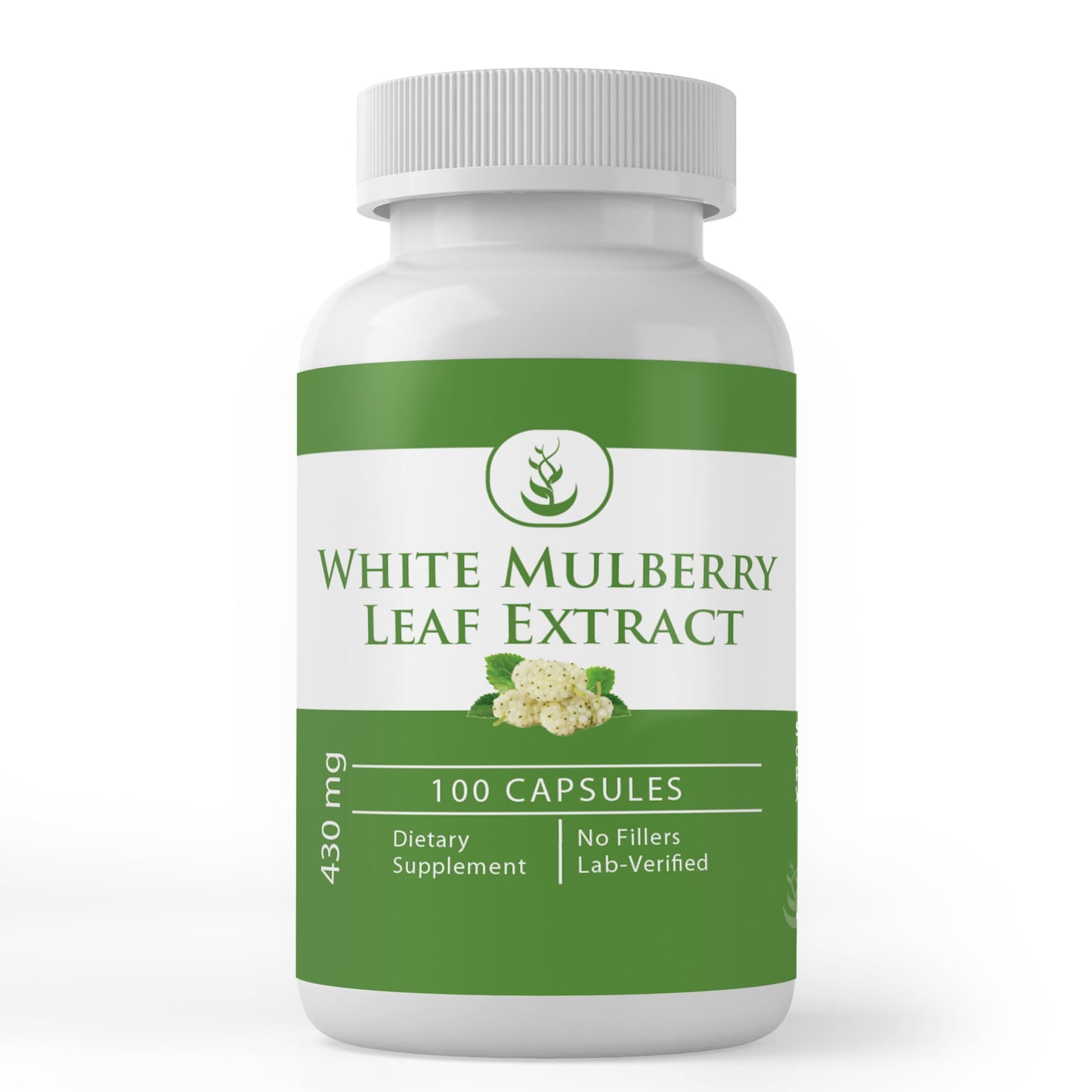 Pure Original Ingredients White Mulberry Leaf Extract 100 Capsules