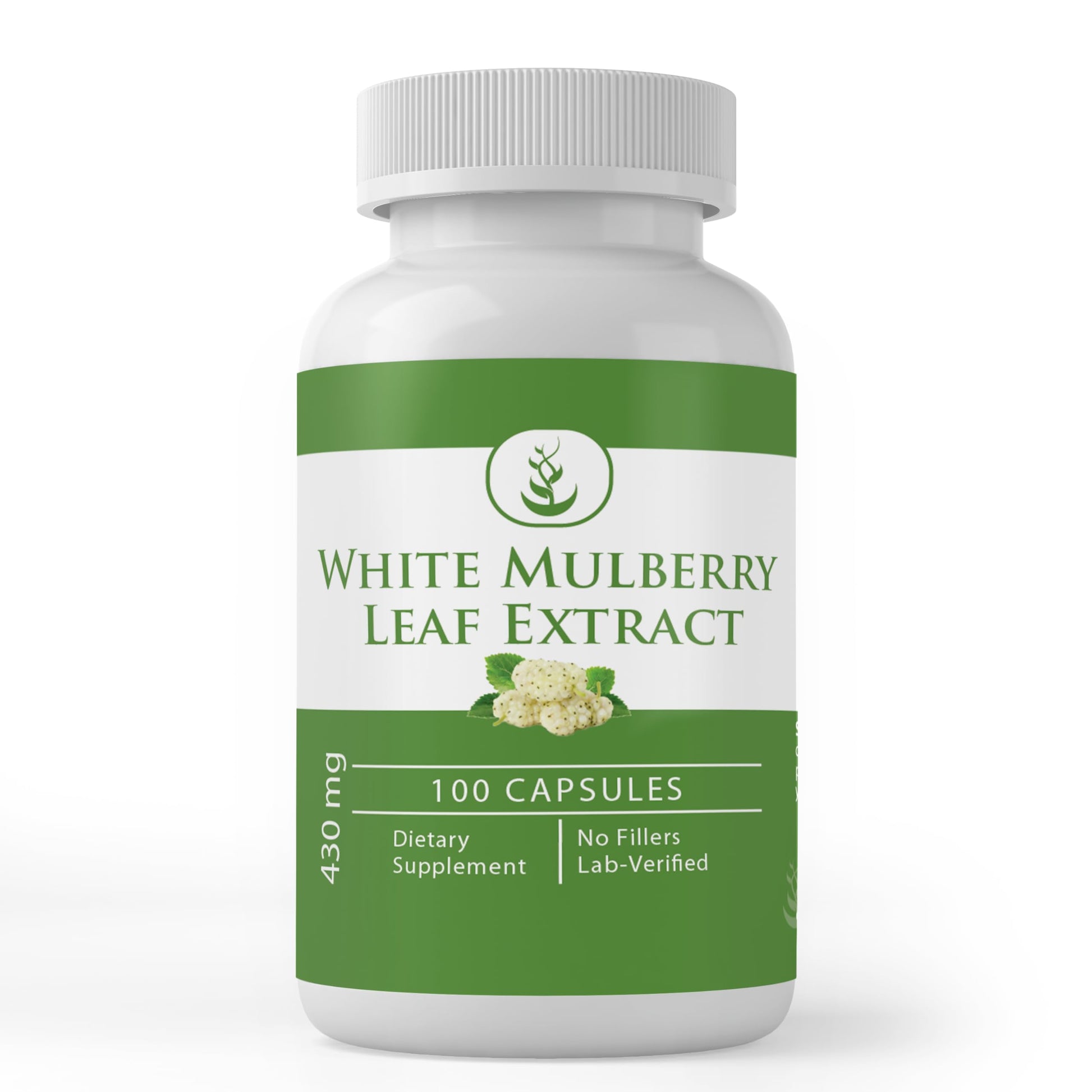 Pure Original Ingredients White Mulberry Leaf Extract 100 Capsules