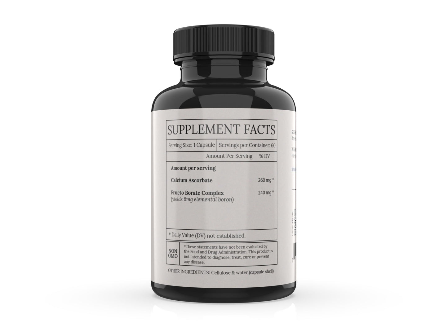 BioImmersion Boron – Fructo Borate 6mg – Bone & Joint Support, 60 Capsules