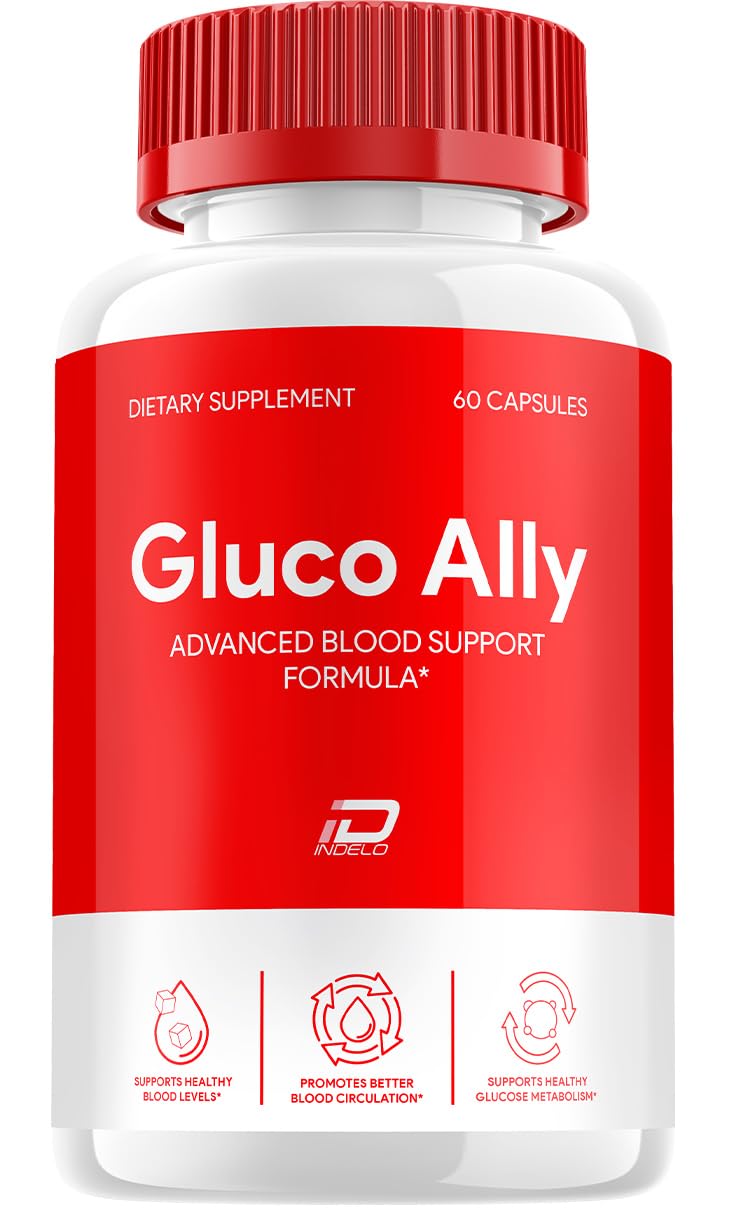 Indelo Gluco Ally Capsules, 60 Count