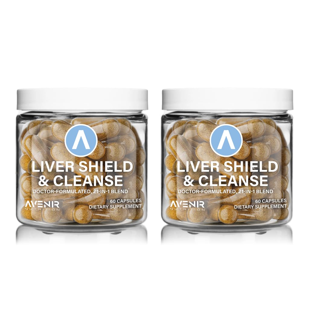 Avenir Nutrition Liver Shield & Cleanse Capsules 120 Capsules