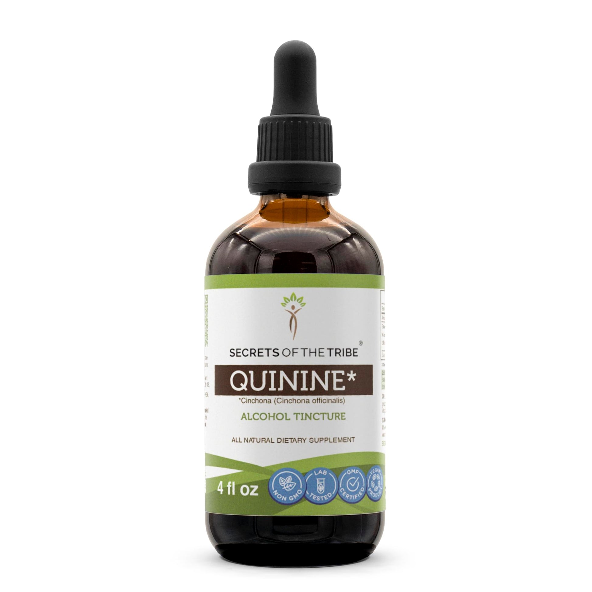Secrets of the Tribe Quinine Capsules, 4 Capsules