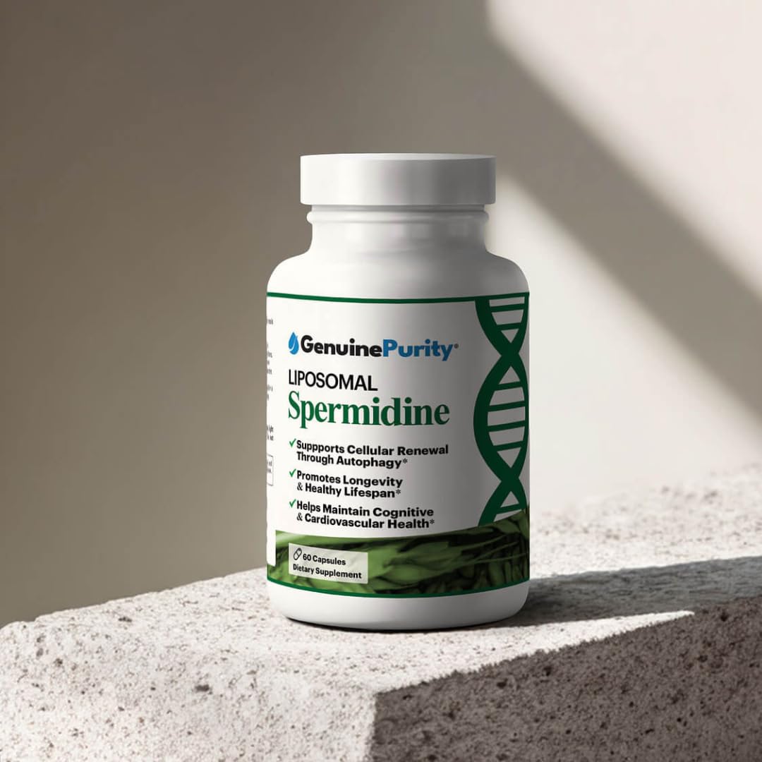 GenuinePurity Liposomal Spermidine 8mg Supplement Capsule 60 Capsules