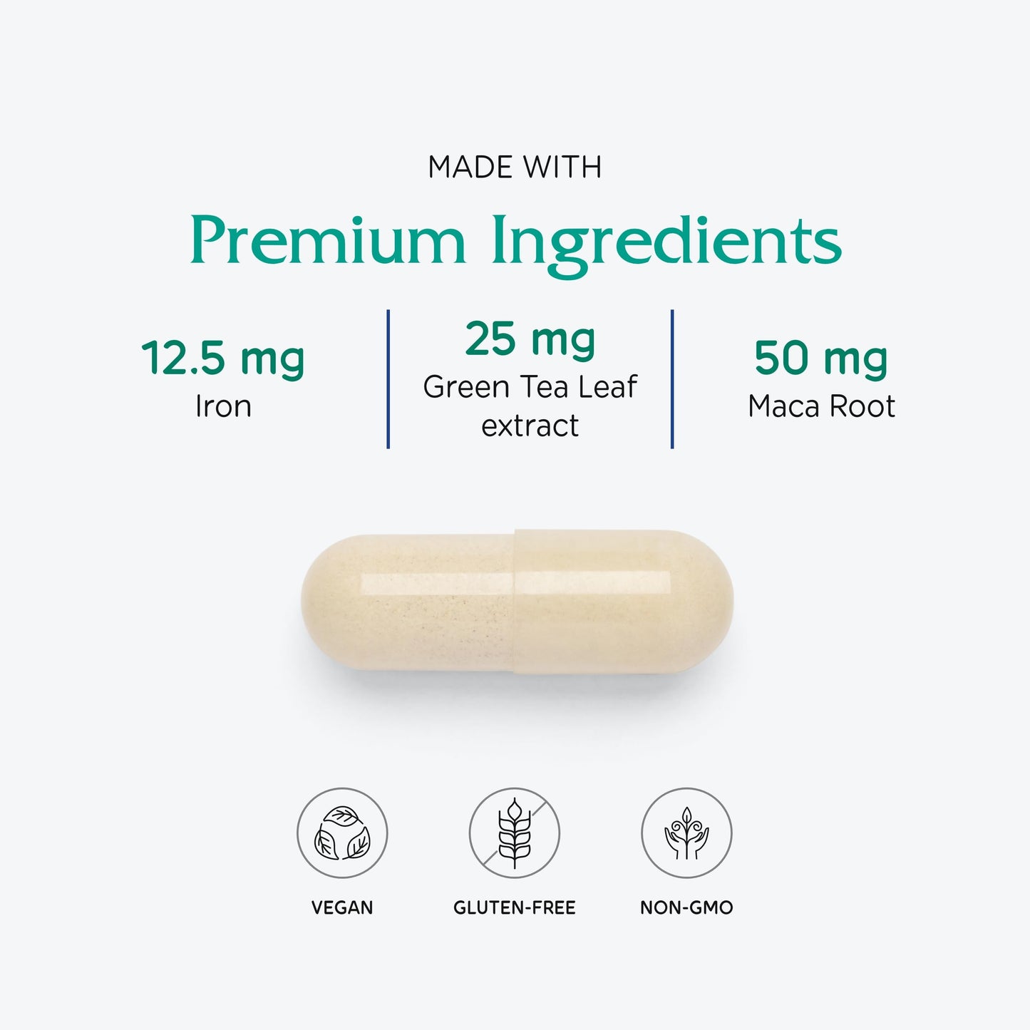 Vitanica FemTeen Symmetry Daily Multivitamin Capsules, 120 Count