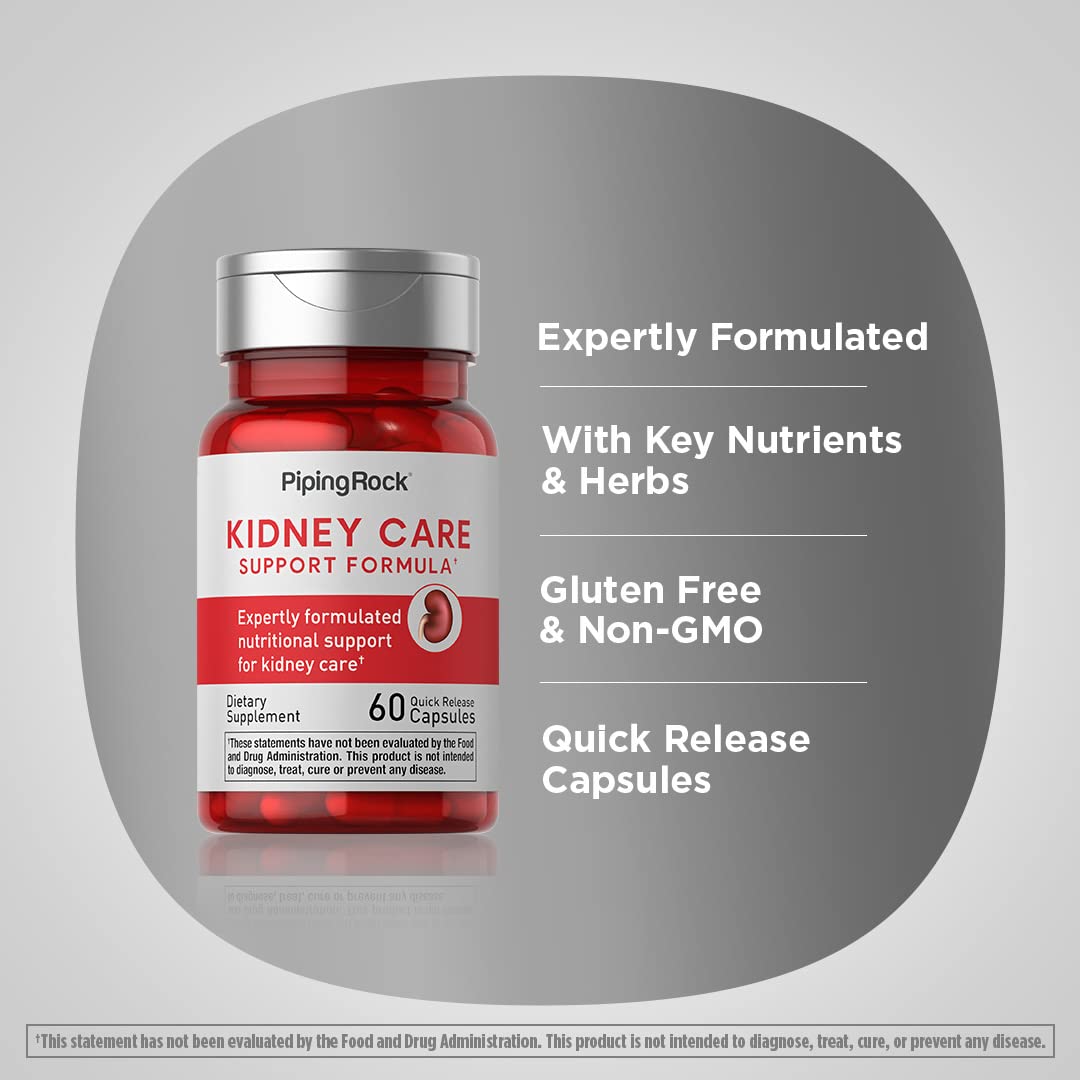 Piping Rock Kidney Support Supplement Capsule 60