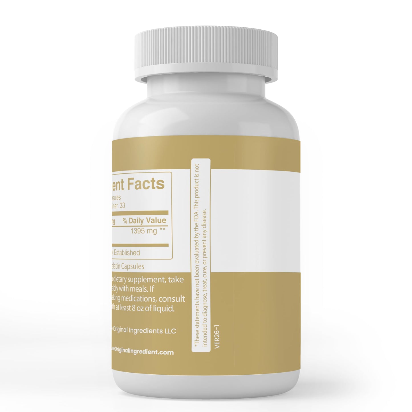 PURE ORIGINAL INGREDIENTS Garlic Capsules 100 Count