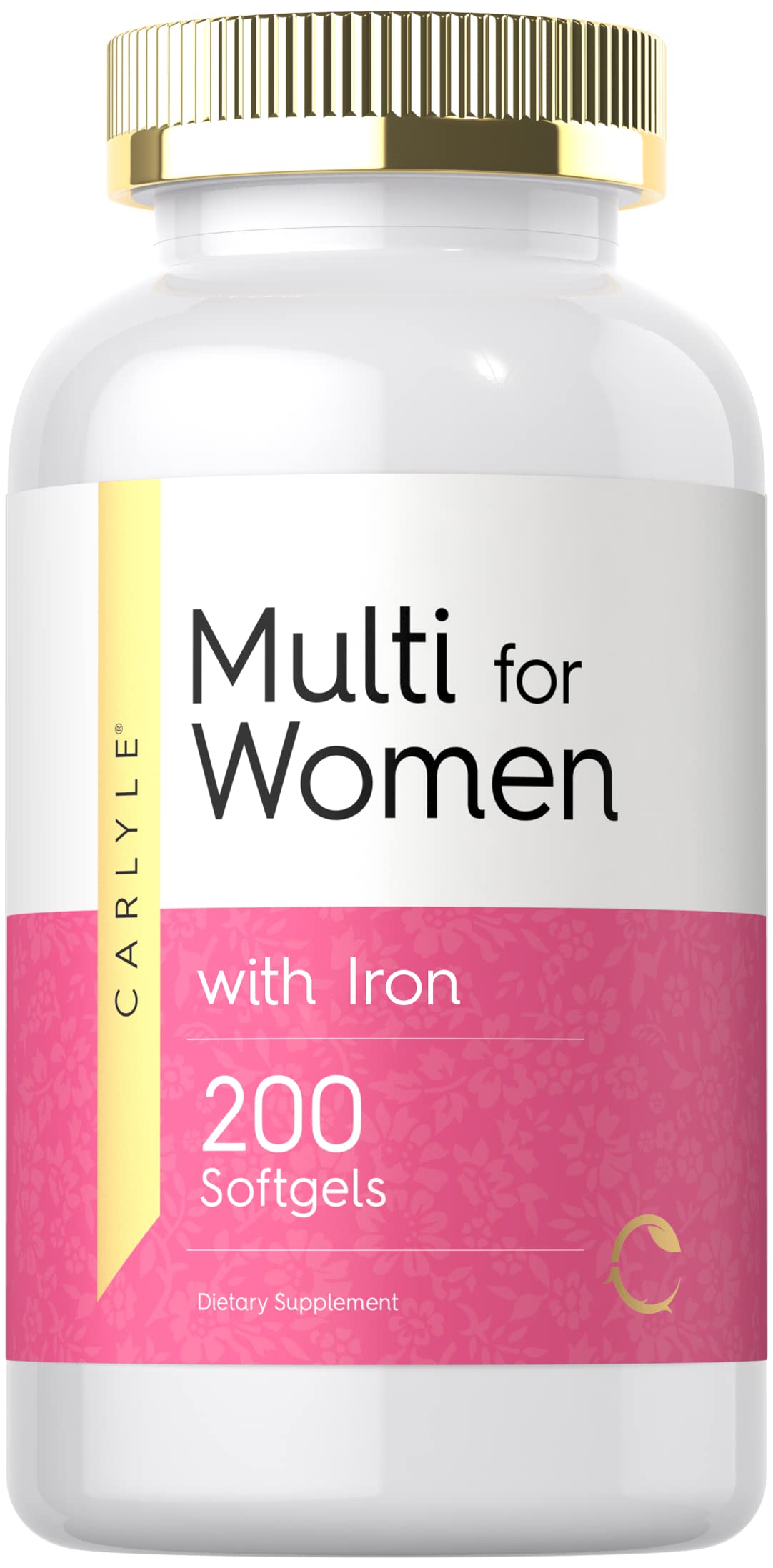 Carlyle Multivitamin for Women with Iron Softgels 200 Count