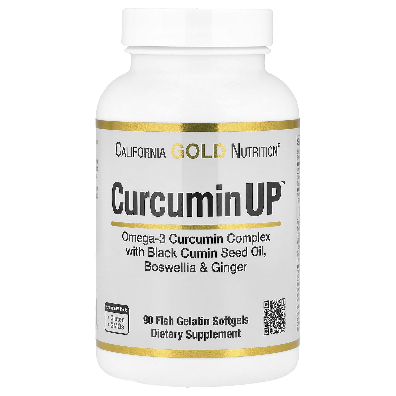 California Gold Nutrition Curcumin UP Softgel 90 Count