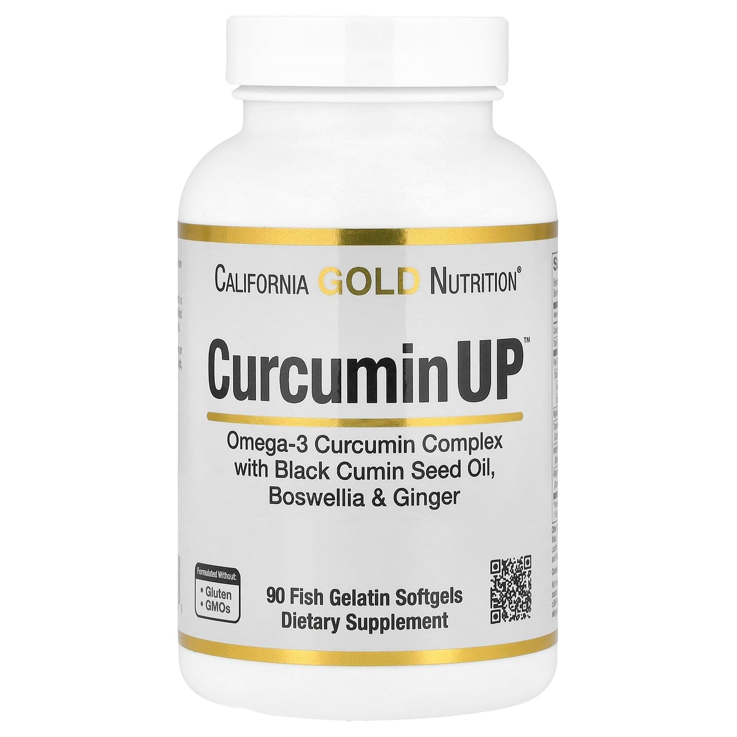 California Gold Nutrition Curcumin UP Softgels, 90 Count