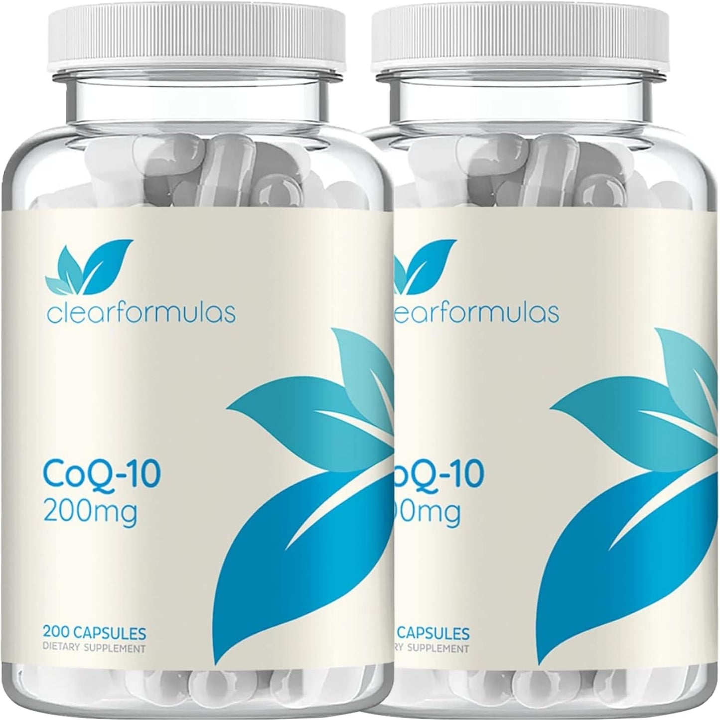 Clear Formulas CoQ10 200mg Capsule, 400 Count
