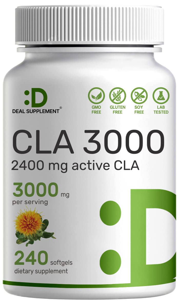 DEAL SUPPLEMENT CLA 3000mg Capsules 240 Count