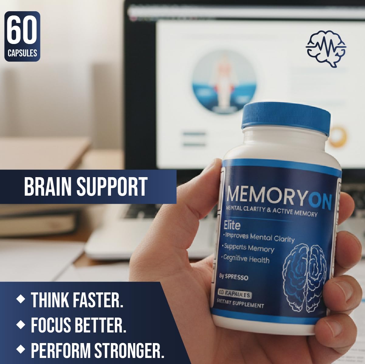SPRESSO Memoryon Pro Capsules, 300 Capsules
