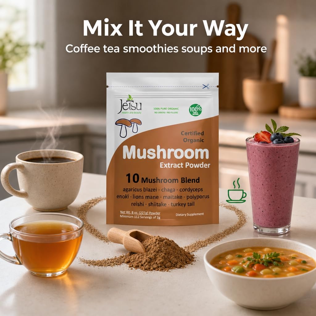 Jetsu Mushroom Extract Powder 8 oz