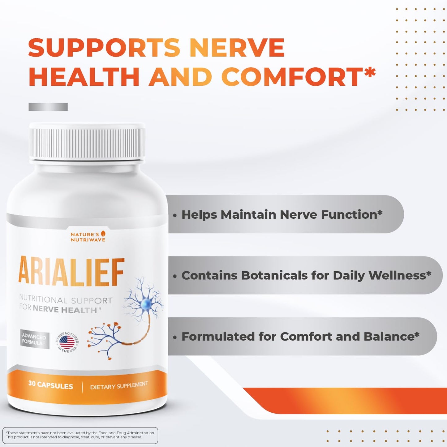 Nature’s NutriWave Arialief Botanical Capsules, 90 Capsules