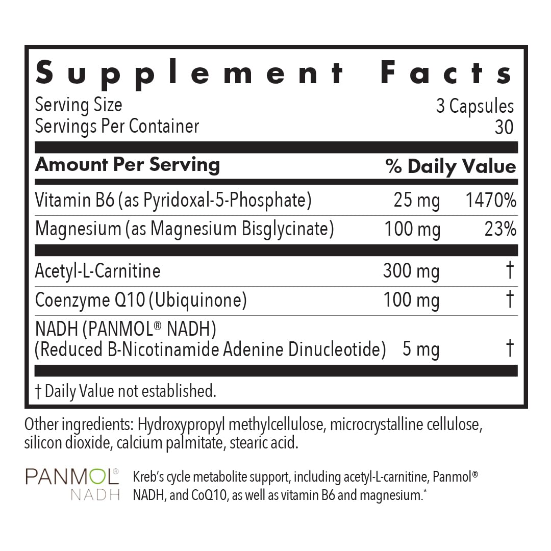 Allergy Research Group Mitochondrial Cofactors Capsules 90