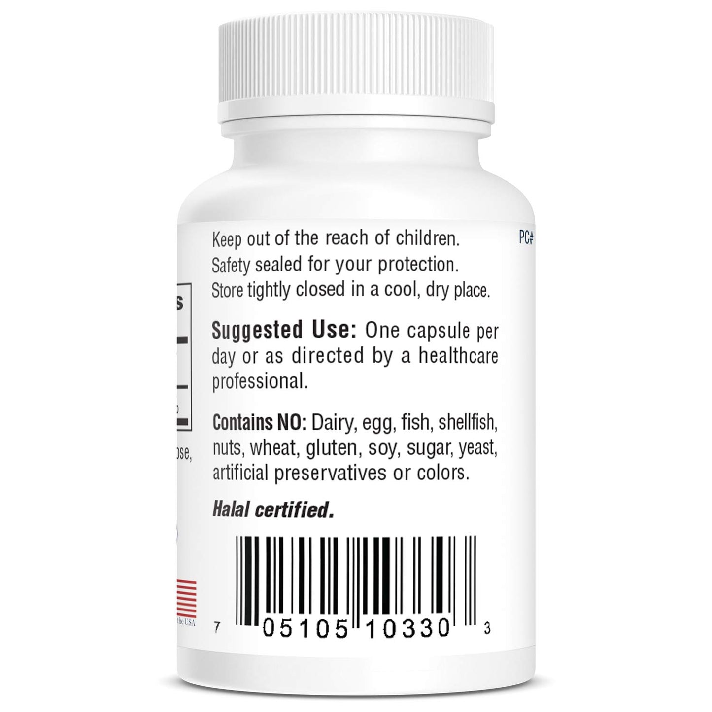 Bio-Tech Pharmacal Folic Acid 20mg Capsule, 100 Capsules