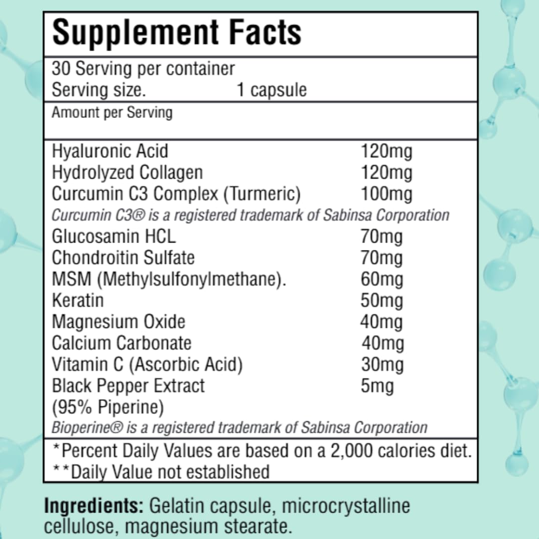 JOINT MARY Hyaluronic Acid Capsules (30 Capsules)