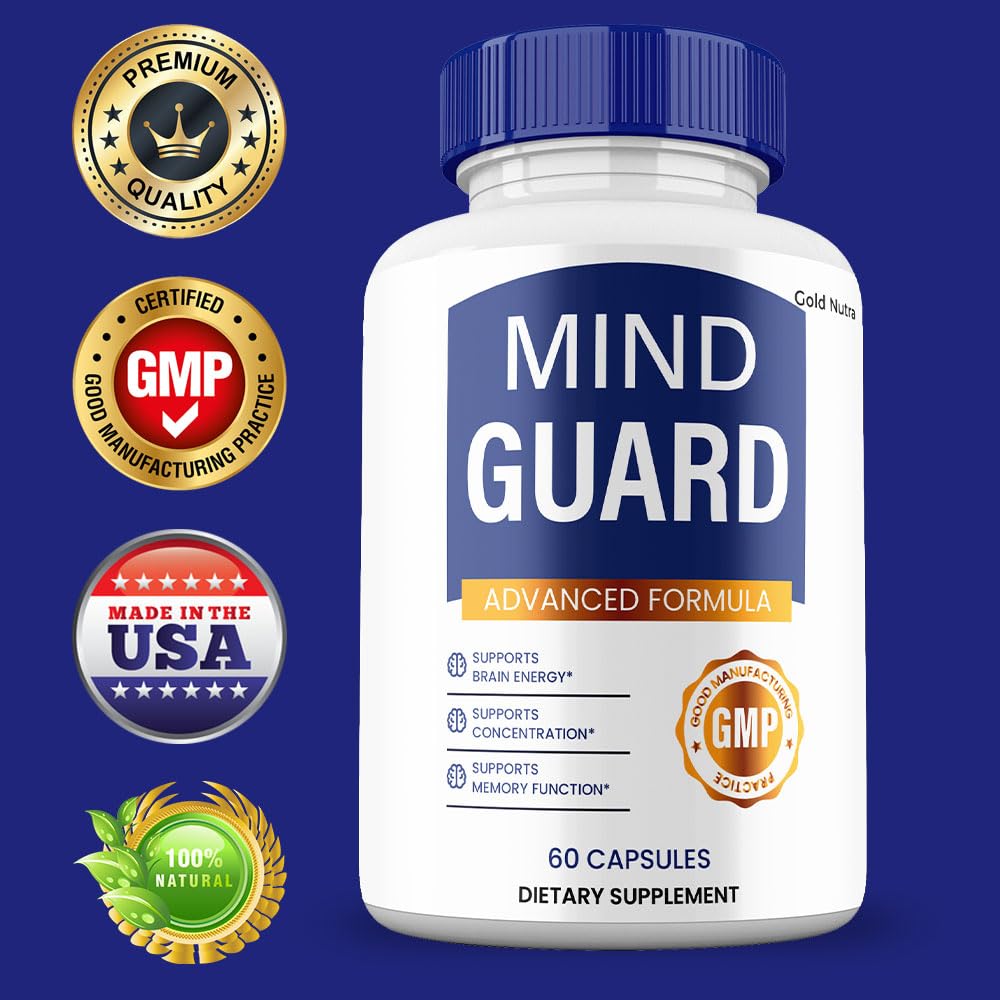 Gold Nutra Mind Guard Capsules, Pack of 2